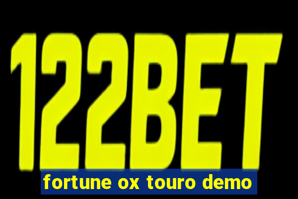 fortune ox touro demo